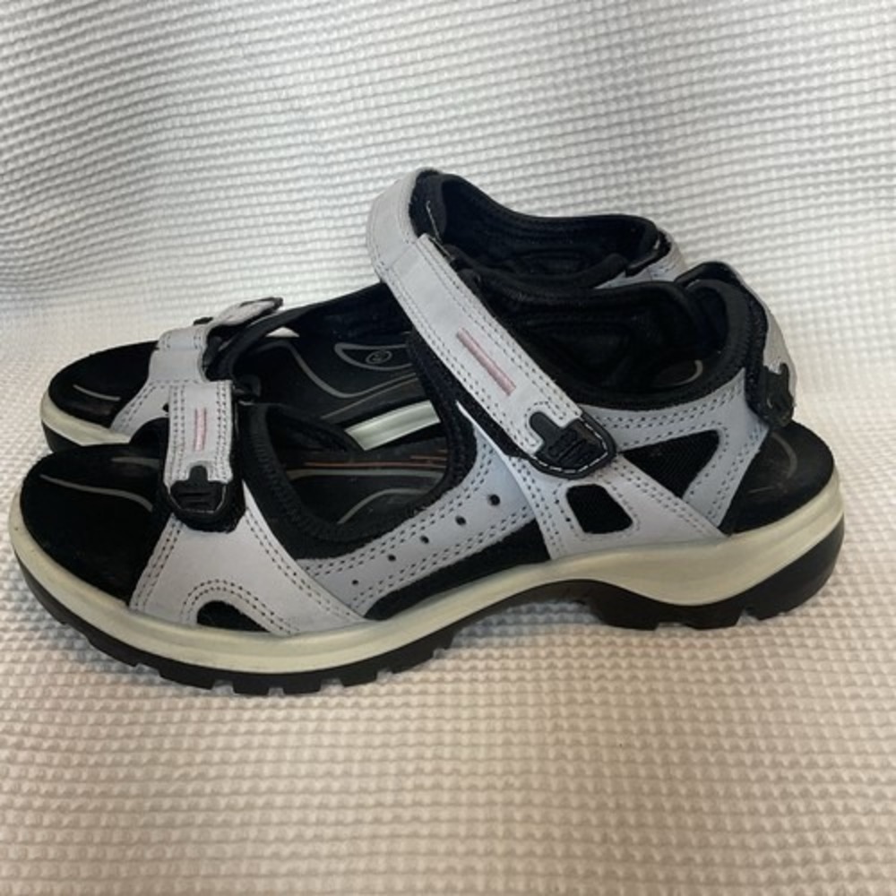 Ecco Offroad Yucatan Sport Blue SlingBack Hiking Trail Sandals Women 41/US10